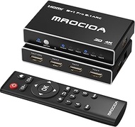 Mrocioa 8K HDMI 2.1 Switch 5 in 1 Out with Universal Remote/iOS App, HDMI Switch 4K 120Hz, Support A