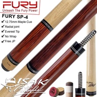 Fury SP-4 Pool Cue - Maple Radial Joint Everest Tip - Billiard Stick