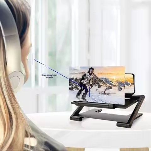 Portable Folding Cell Phone Screen Amplifier HD Multi functional Screen Enlarge Magnifier Enlarged S