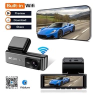 4K UHD Car Camera Built-in WiFi Preview Download And Share For Recording Images And Videos