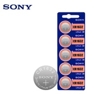(จัดส่งจากประเทศไทย) Sony ถ่านกระดุม SONY CR1632 Lithium 3V(1 แพ็ค 5 ก้อน)