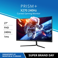 PRISM+ X270 27'' 240Hz | 1ms 1500R Curved Adaptive-Sync Ready Gaming Monitor [1920 x 1080]