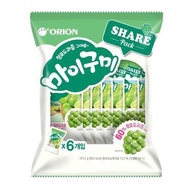 【現貨】韓國直送-Orion My Gummy 青提子／提子軟糖 259.2g (43.2g x 6包)