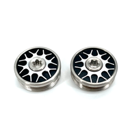 ไม้กอล์ฟ2ชิ้นน้ำหนักพอดีกับ Odyssey Stroke Lab ขาว Hot OG O Works กอล์ฟไม้พัตเตอร์น้ำหนัก5G/10G/15G/