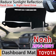 Car Dashboard Cover Dash Mat for Toyota Noah Voxy Esquire R80 2014~2021 Pad Sunshade Cushion Sunshie