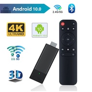 Mini TV Stick Android 10 4K Internet HDR TV Receiver 2.4G 5G Dual Wifi Smart TV Box XS97 S3 Media Player TV Receiver Set Top Box