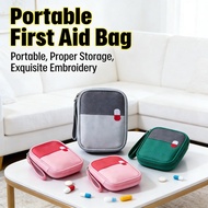 Pertolongan Cemas Bag Medical Organizer Medical Supplies First Aid Box First Aid Kit Storage Bag Med