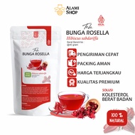 Rosella Dried Roselle Flower Tea Weight Loss And Cholesterol Contents 30 Grams