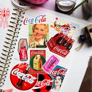 76 Sheets Coca-Cola Stickers Cartoon CocaCola Soda Drinks Spoof Mobile Phone Luggage Stickers Waterp