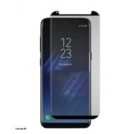 Black White 9H Anti Scratch Tempered Glass Full Coverage Screen Protector for Samsung Galaxy S8 Plus