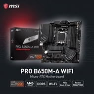 MSI PRO B650M-A WIFI AM5 mATX Motherboard Ryzen 7000/9000 B650 WiFi Steel Armor