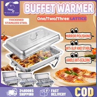 buffet warmer 1-4 Compartment Foldable Buffet Set Food Warmer Stainless Steel Food Warmer Buffet Ser