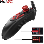 HOTRC DS-600 6CH 2.4GHz Radio System Transmitter Remote Controller with DS 600 PWM 6 Channel Receive