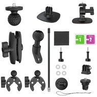 20250324ใหม่ที่ยึดติดจักรยานรถจักรยานยนต์ตัวยึดแฮนด์จักรยานสำหรับ Insta360 X4 X3 X2 GoPro 13 12 DJI