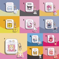 Soft Case for Airpods  1 2 Pro Cute Cartoon Snoopy Stitch Clear TPU Cover for Airpods Pro Earphone Casing with Pendant