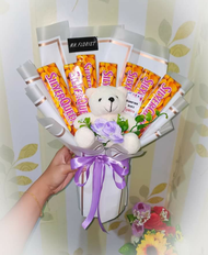Bouquet Coklat Silverqueen 20 Pcs Coklat 62g Buket Jumbo Silverqueen