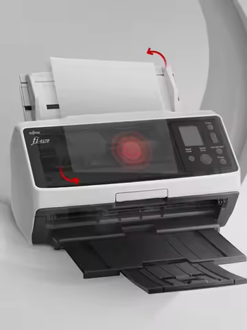 Fujitsu FI-8170,FI-8190,Auto A4 Flatbed Scanner USB Interface CIS Element Android OS for Document an