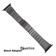 GEEKTHINK สายรัดสำหรับ IWatch โลหะสแตนเลสสตีลหรูสายรัดพิเศษ49มม. ซีรีส์10 46มม. 42มม. 45มม. 44มม. 40