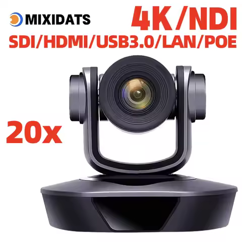 4K PTZ camera 10x 20x zoom HDMI,SDI,LAN,USB,NDI,POE,60FPS,30FPS Video conference camera Supporting c