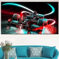 Wall art canvas Poster painting cars F1 W12 E performance wallpaper home decor living room picture p