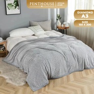 Selimut Bulu Halus Tebal Super Soft PENTHOUSE 150X200 | Pattern G | Selimut A3