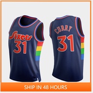 2022 City Edition 76 Players Basketball Jersey