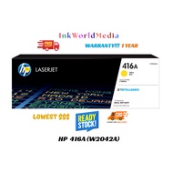 HP 416A Yellow LaserJet Toner Cartridge