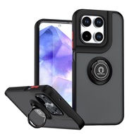 Magnetic Ring Stand Holder Frosted Case For Motorola G77 Edge 70 Fusion X70 Air 60 Fusion 60 Pro 60 
