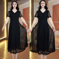 Váy trung niên nữ đẹp tặng mẹ V11 - Áo Đầm dự tiệc dạ hội cao cấp sang trọng kiểu trung tuổi cho mẹ