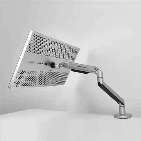 Kuycon Monitor USE ONLY Arm M8 Special Edition - Desktop Mechanical Arm Stand with Lift, Rotation MO