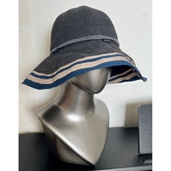 Loose-fitting wide-brimmed straw hat. Soft, cool material. Size 57.5cm. ARIÈGE brand hat.