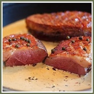 The New Grocer Smoked Duck Breast Black Pepper, 200g - Frozen, Yellow