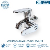 MESIN KLEITEN Branch Faucet Shower Faucet Crank Branch 2 Double Bathroom Faucet 2 Way 2 Wall Tap Wal