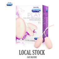 Durex Play 11 Dual-Head Vibrating Egg - Adult Sex Toys - Powerful Vibrator Masturbator - Clitoris Stimulator
