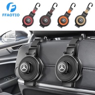 FFAOTIO Car Seat Back Storage Hook Cup Holder Phone Stand For Mercedes Benz CLA W124 W204 AMG A180