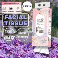 4Ply Wall Hanging Tissue Premium Tissue 1280 sheets Facial Tissue Paper Towel