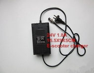 High Quality 24V Charger Electric Scooter Power Charger e-Scooter Charger 24V Charger Scooter 24V 1.