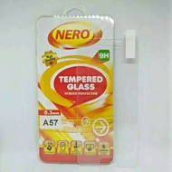 Tempered GLASS/ANTI-Scratch GLASS OPPO A57 NERO