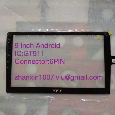 New 9 Inch 10.1 Inch 6 Pins Touch Screen Glass Digitizer For Variety Android Car Radio Navigation cc