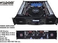 Power Wisdom AH 10004 4-Channel Power Amplifier AH10004