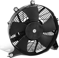 DNA MOTORING OEM-RF-0848 Factory Style A/C Condenser Fan Assembly Compatible with 2003-2006 Mitsubishi Lancer 2.0L
