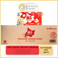 MEG CHEESE LIGHT / MEG CHEESE CREAMY / CHEESE PARUT PIZZA 170G 1CARTON