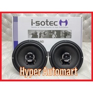 i-Sotec Car 6.5"Inch 2-Ways Coaxial Speaker (A165) Kereta isotec Perodua Proton Toyota Honda Nissan 