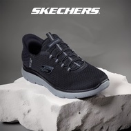 Skechers Men Slip-ins Sport Summits High Range Casual Shoes - 232457-BKCC Air-Cooled Memory Foam