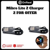 nReal Mibro GS / Lite 2 / C2 / T1 Smart Watch Charger Smartwatch charger 2 Pin Cas Jam Smart Watch P