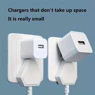 JAYUANONE Wall Charger Cube, 1A 5V Power Adapter Single Port USB Plug Travel Black Charging Block Bo