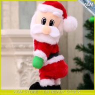 Hip Dancing Twerking Santa Claus Christmas Musical Electrical Singing Toy Gift