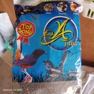 Makanan burung PLUS A dedak burung murai top song 400g