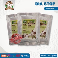 DIA STOP 100 gr - Obat Diare Mencret Hewan Ternak Sapi Kambing Domba Cempe dan Pedet | Masternya Dia