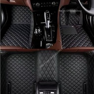 Mercedes Benz B-Class W245 W246 B170 C350e Hybrid car mats Right hand drive Car Mat Leather Car Floo